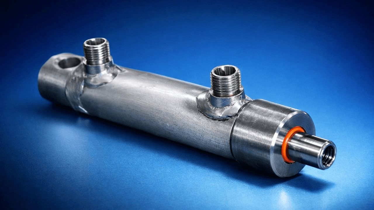 Stainless Steel Hydraulic Cylinder - Imagem 1