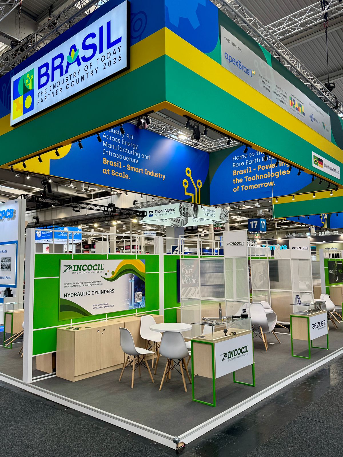 INCOCIL leva a indústria brasileira de cilindros hidráulicos à Hannover Messe 2026 — INCOCIL Cilindros Hidráulicos Porto Alegre