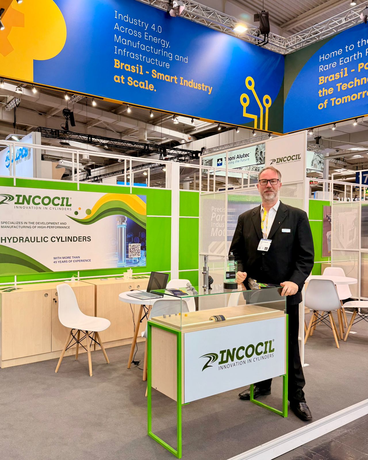 INCOCIL leva a indústria brasileira de cilindros hidráulicos à Hannover Messe 2026 - Imagem 3