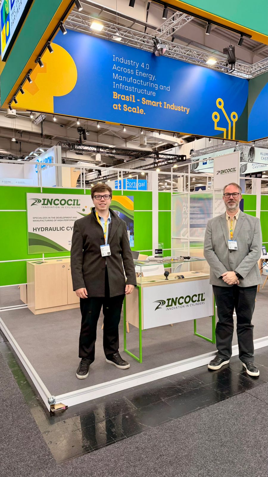 INCOCIL leva a indústria brasileira de cilindros hidráulicos à Hannover Messe 2026 - Imagem 4